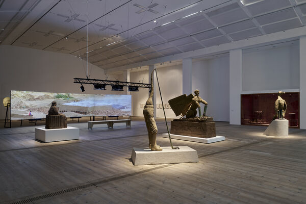 Ali Cherri, exhibition view at Baltic Centre for Contemporary Art, Gateshead