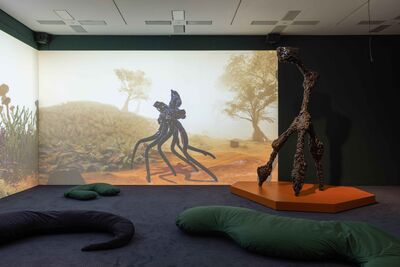 Mythical creature animation and sculpture