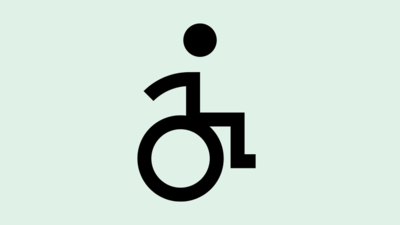 Wheelchair access icon